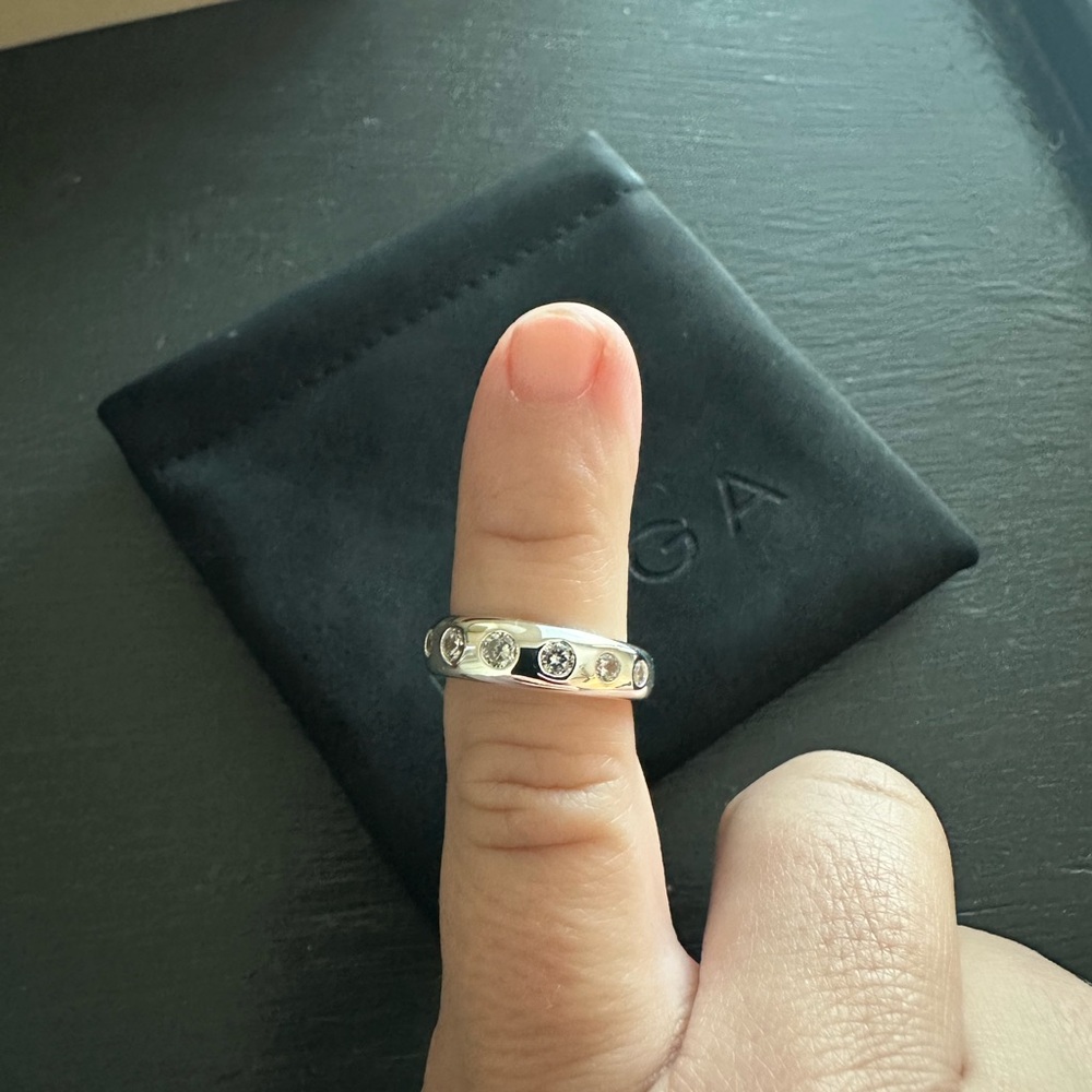 Mega 7 Stone Pinky Ring